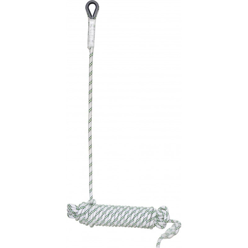 Cuerda seg.11 mm poliam. long 20m c/term