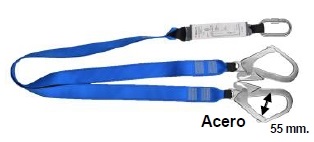 CINTA Y 1,5M C/ABS Y GANCHOS MM-K34C