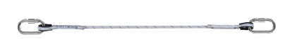 Cuerda de retención simple lg. 1,50 m + Mosqu.- MME91T